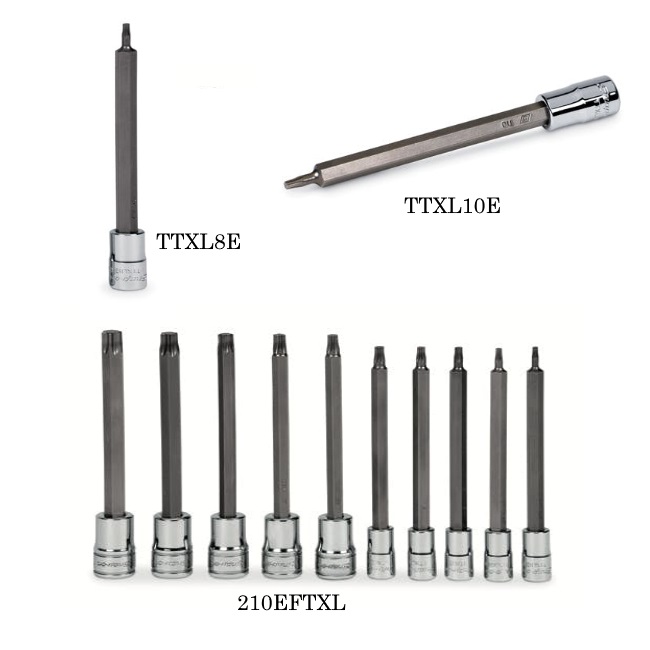Snapon-1/4" Drive Tools-TORX® Long, chrome 